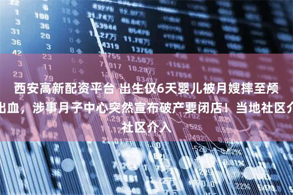 西安高新配资平台 出生仅6天婴儿被月嫂摔至颅内出血，涉事月子中心突然宣布破产要闭店！当地社区介入